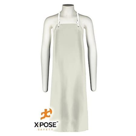 Xpose Safety Green Heavy Duty Vinyl Waterproof Apron AG-150
